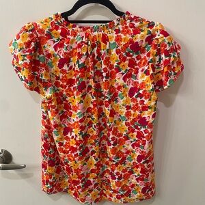 Sugarlips Colorful Floral Blouse